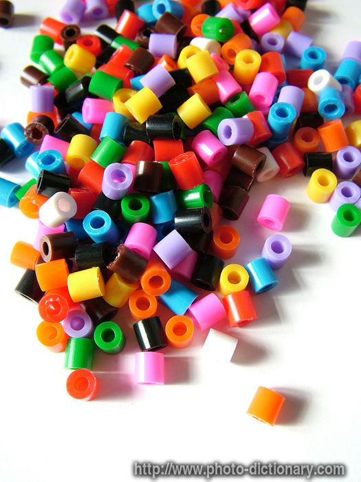 beads - photo/picture definition at Photo Dictionary - beads word and