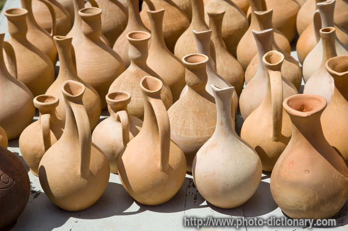 market tableware - photo/picture definition - market tableware word and phrase image