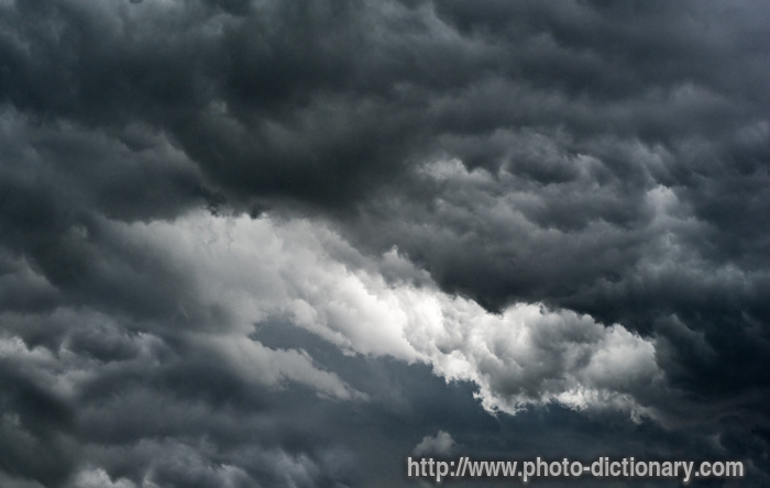 gale clouds - photo/picture definition - gale clouds word and phrase image