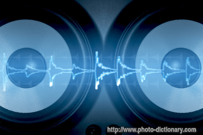 sound wave - photo/picture definition - sound wave word and phrase image