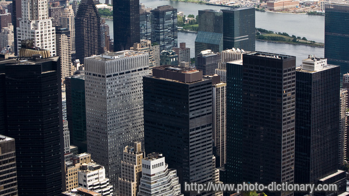 skyscrapers - photo/picture definition - skyscrapers word and phrase image