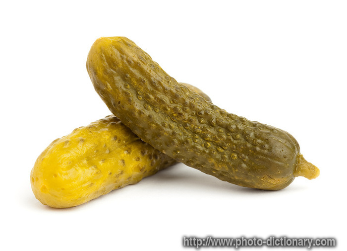 gherkins - photo/picture definition - gherkins word and phrase image