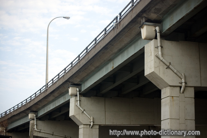 highway bridge - photo/picture definition - highway bridge word and phrase image