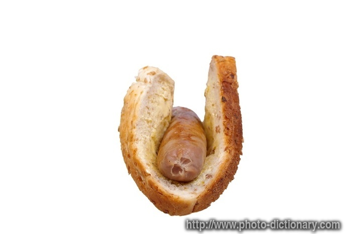 sausage sizzle - photo/picture definition - sausage sizzle word and phrase image