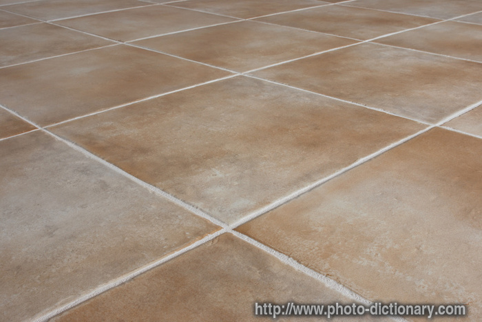 ceramic tile - photo/picture definition - ceramic tile word and phrase image