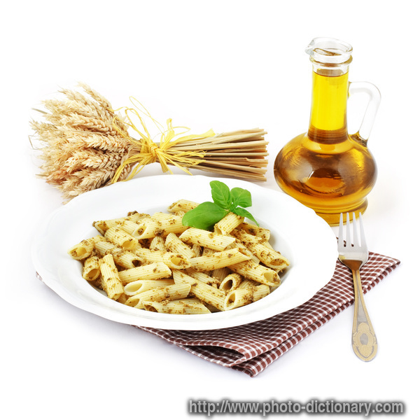 pesto plate - photo/picture definition - pesto plate word and phrase image