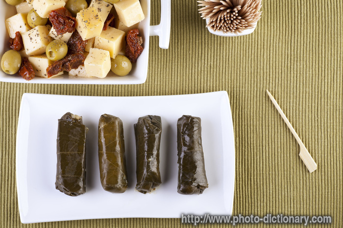 dolmas - photo/picture definition - dolmas word and phrase image