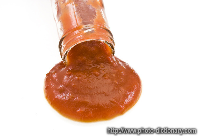 ketchup - photo/picture definition - ketchup word and phrase image