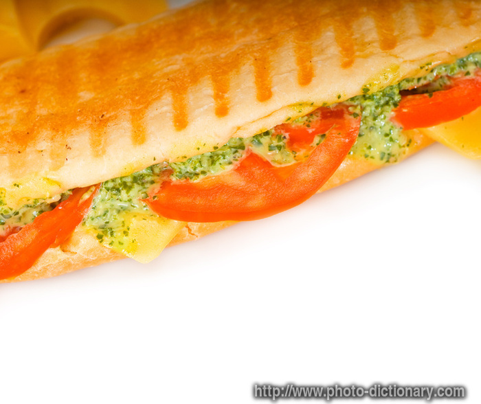 panini - photo/picture definition - panini word and phrase image