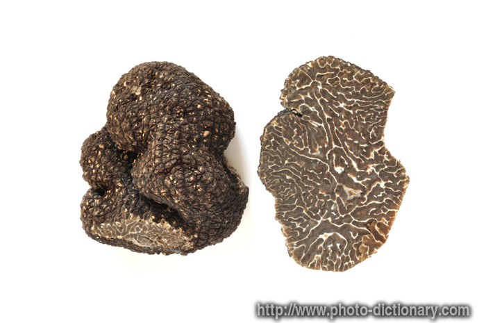 winter truffle - photo/picture definition - winter truffle word and phrase image