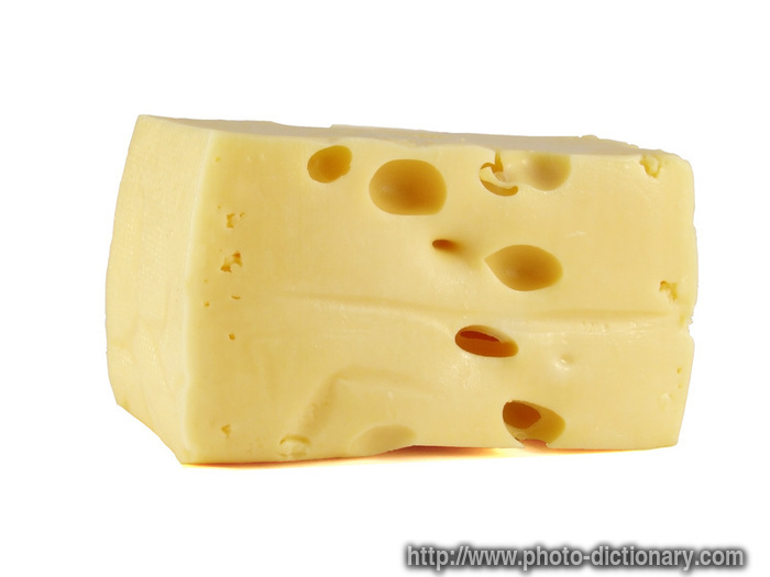 cheese - photo/picture definition - cheese word and phrase image