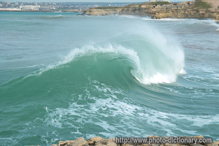 wave - photo/picture definition - wave word and phrase image