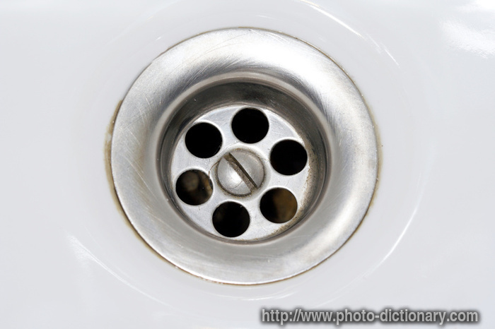 drain - photo/picture definition - drain word and phrase image
