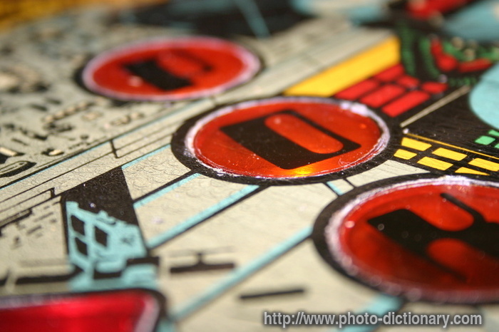 pinball - photo/picture definition - pinball word and phrase image