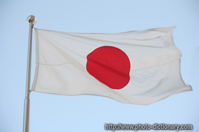Japan's flag - photo/picture