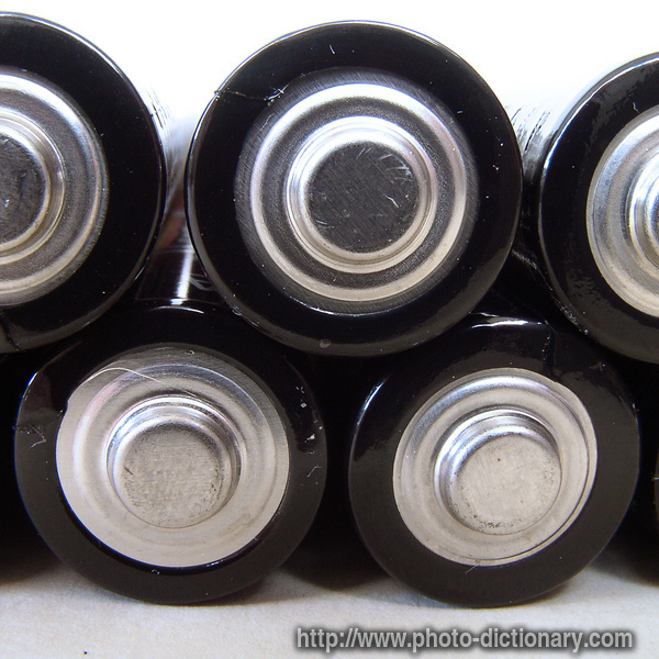 batteries - photo/picture definition - batteries word and phrase image
