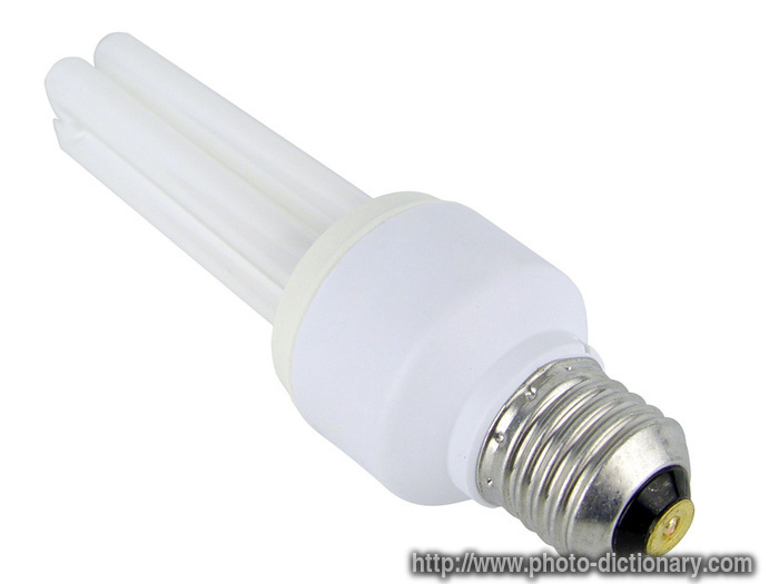 energy saving lamp - photo/picture definition - energy saving lamp word and phrase image