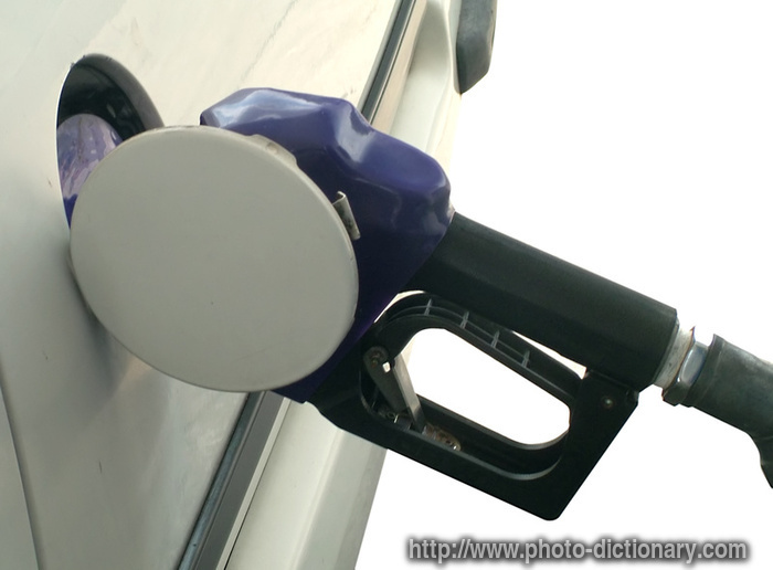 petrol pump - photo/picture definition - petrol pump word and phrase image