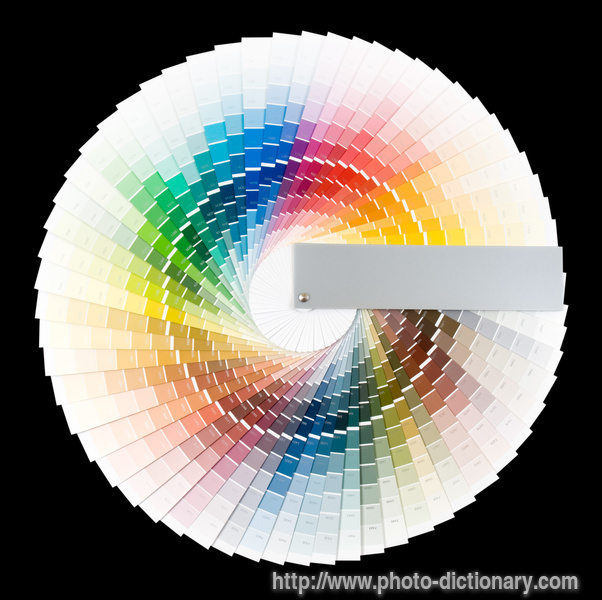 color wheel - photo/picture definition - color wheel word and phrase image