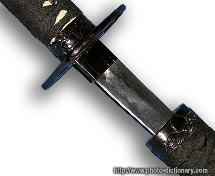Ninja sword - photo/picture definition - Ninja sword word and phrase image