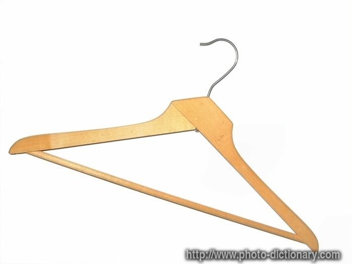 hanger - photo/picture definition - hanger word and phrase image