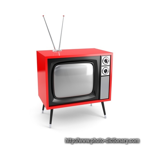 retro TV - photo/picture definition - retro TV word and phrase image