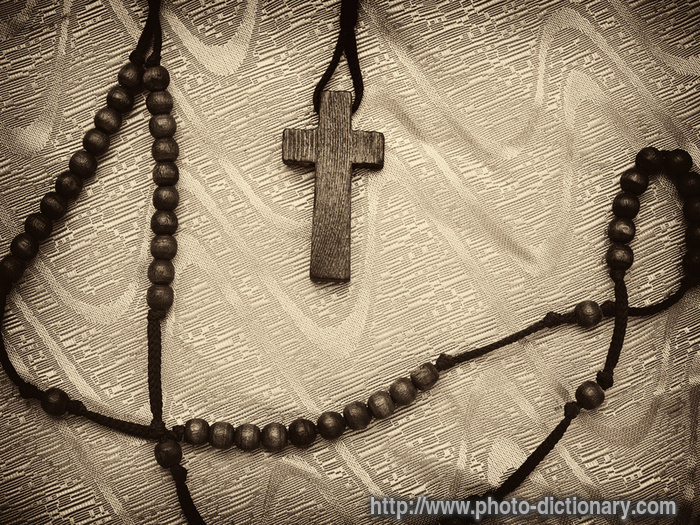 rosary - photo/picture definition - rosary word and phrase image