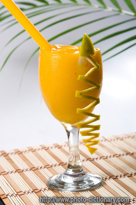 orange coctail - photo/picture definition - orange coctail word and phrase image