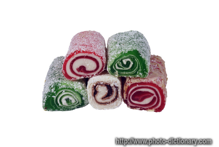 sweets - photo/picture definition - sweets word and phrase image