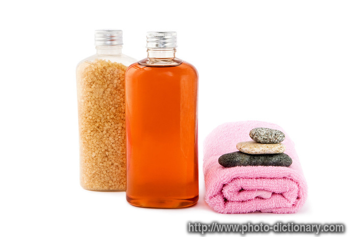spa products - photo/picture definition - spa products word and phrase image