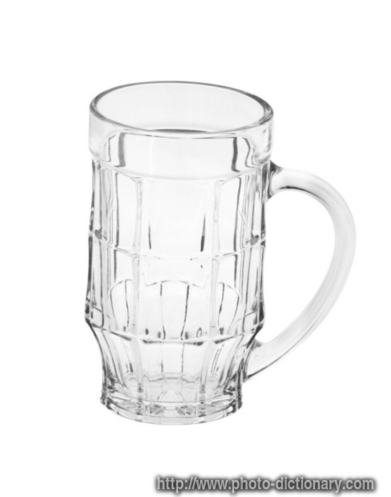 beer mug - photo/picture definition - beer mug word and phrase image