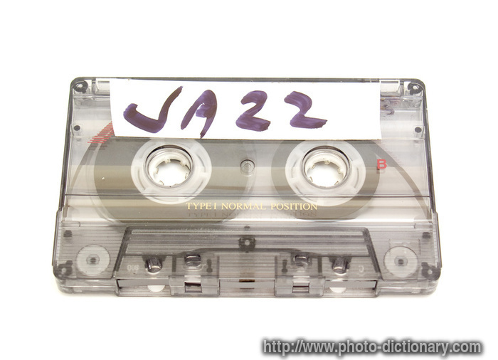 music cassette - photo/picture definition - music cassette word and phrase image