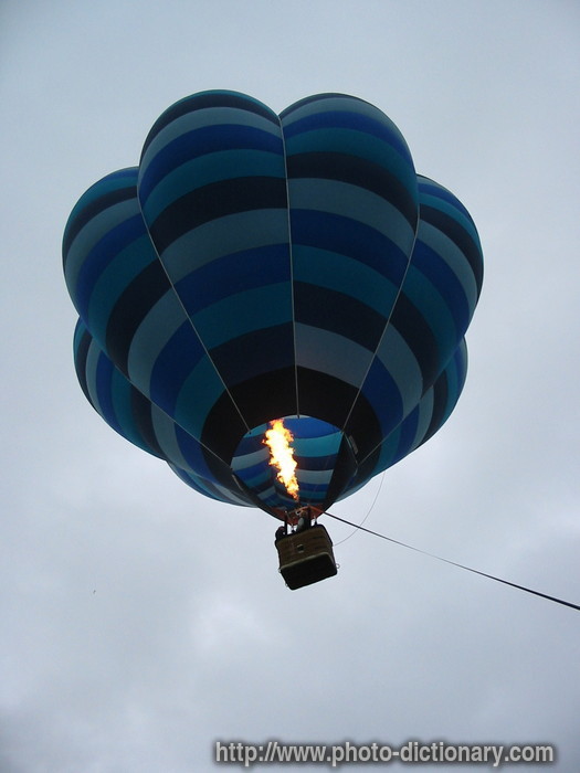 Hot Air Balloon - photo/picture definition - Hot Air Balloon word and phrase image