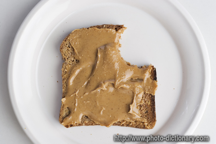 peanut butter - photo/picture definition - peanut butter word and phrase image