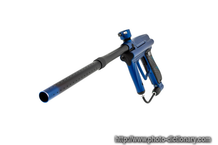 paintball marker - photo/picture definition - paintball marker word and phrase image