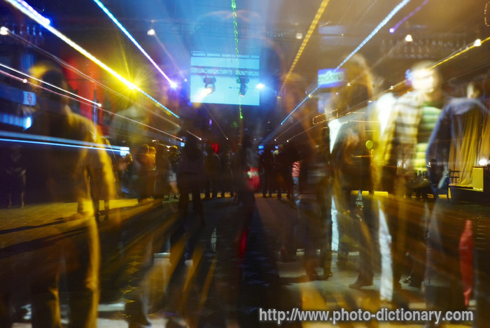 night club - photo/picture definition - night club word and phrase image