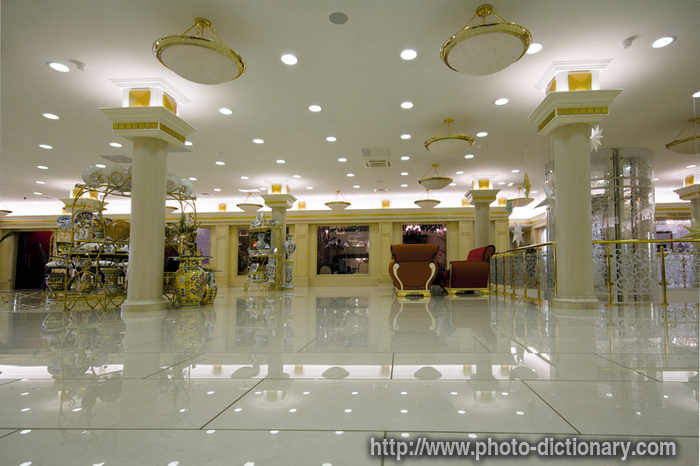 lobby - photo/picture definition - lobby word and phrase image