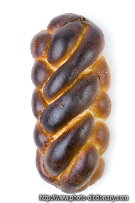 challah bread - photo/picture definition - challah bread word and phrase image