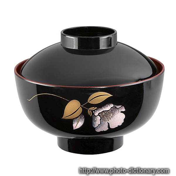 Japanese bowls - photo/picture definition - Japanese bowls word and phrase image