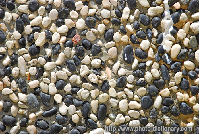 gravel - photo/picture definition - gravel word and phrase image