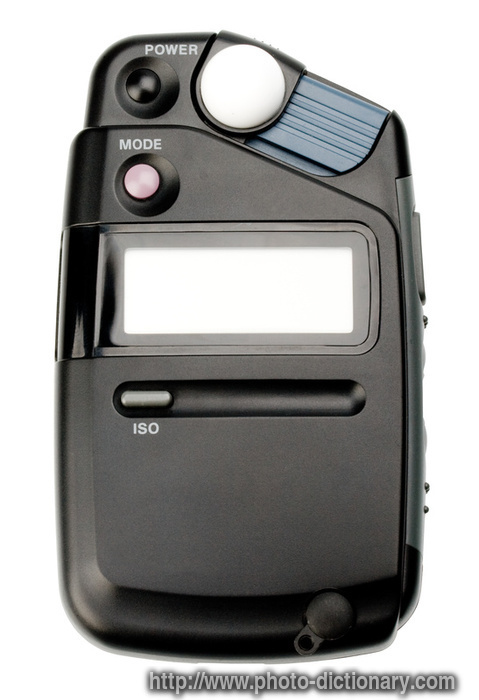 flashmeter - photo/picture definition - flashmeter word and phrase image