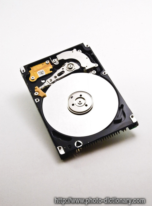 hard disc - photo/picture definition - hard disc word and phrase image