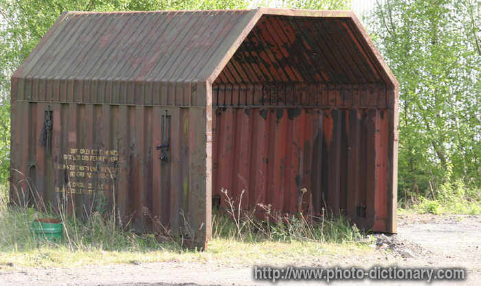 shed - photo/picture definition - shed word and phrase image