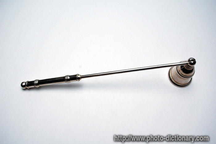 candle snuffer - photo/picture definition - candle snuffer word and phrase image