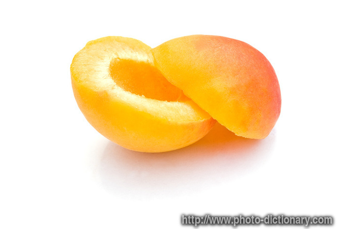 ripe apricot - photo/picture definition - ripe apricot word and phrase image