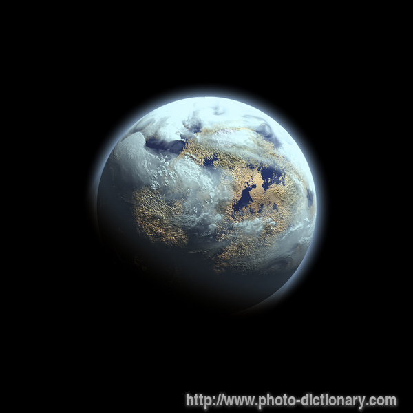 planet - photo/picture definition - planet word and phrase image