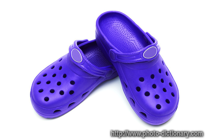 rubber shoes - photo/picture definition - rubber shoes word and phrase image