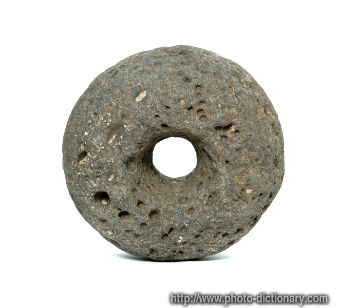 stone wheel - photo/picture definition - stone wheel word and phrase image