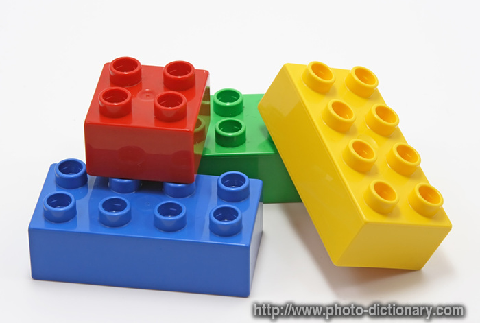 building blocks - photo/picture definition at Photo Dictionary