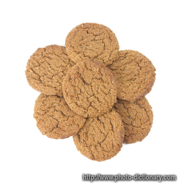 ginger cookies - photo/picture definition - ginger cookies word and phrase image